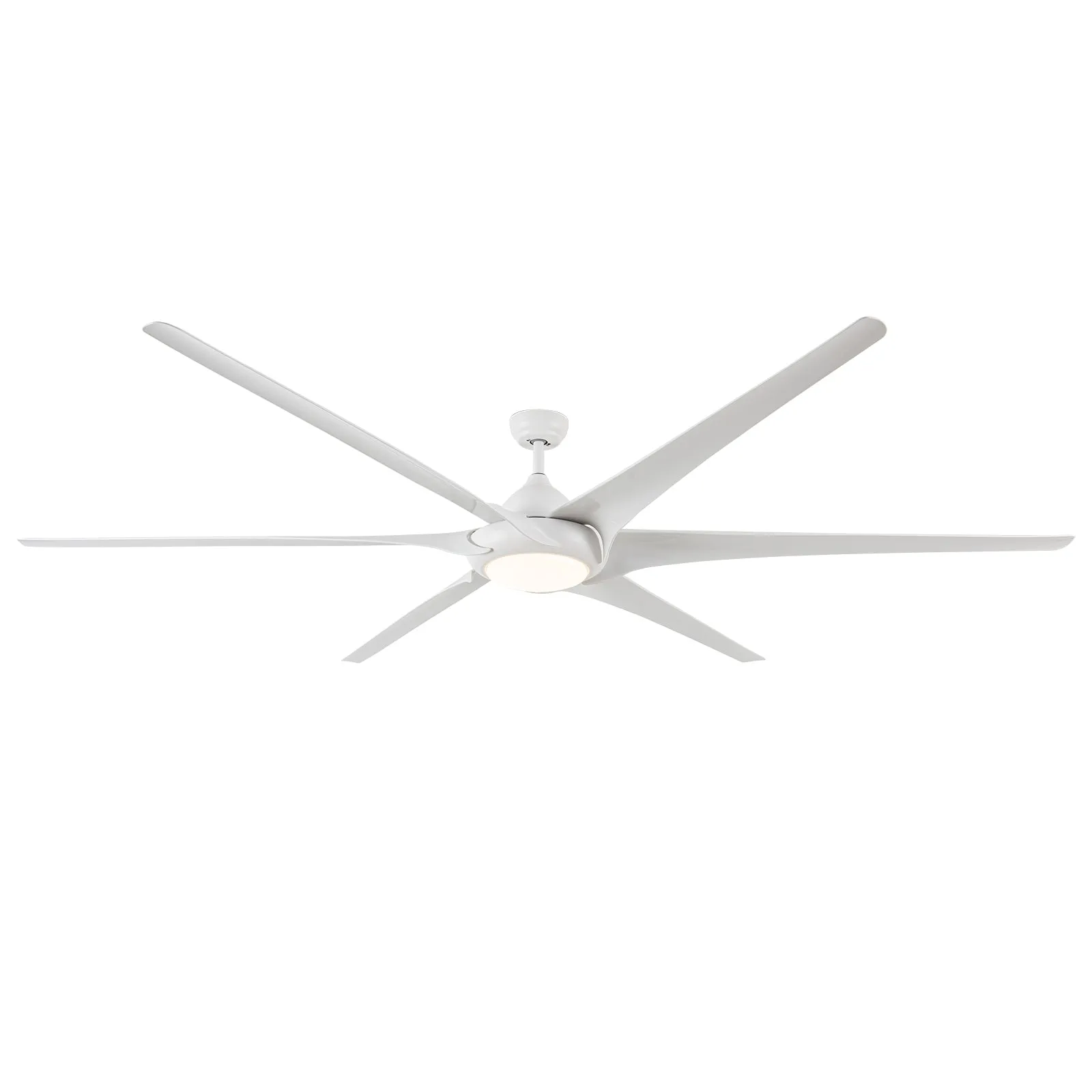 100" Reversible Ceiling Fan with Lights, Remote Control, and 3 Color Temperature LED - 100" Diameter, 21.65" Height