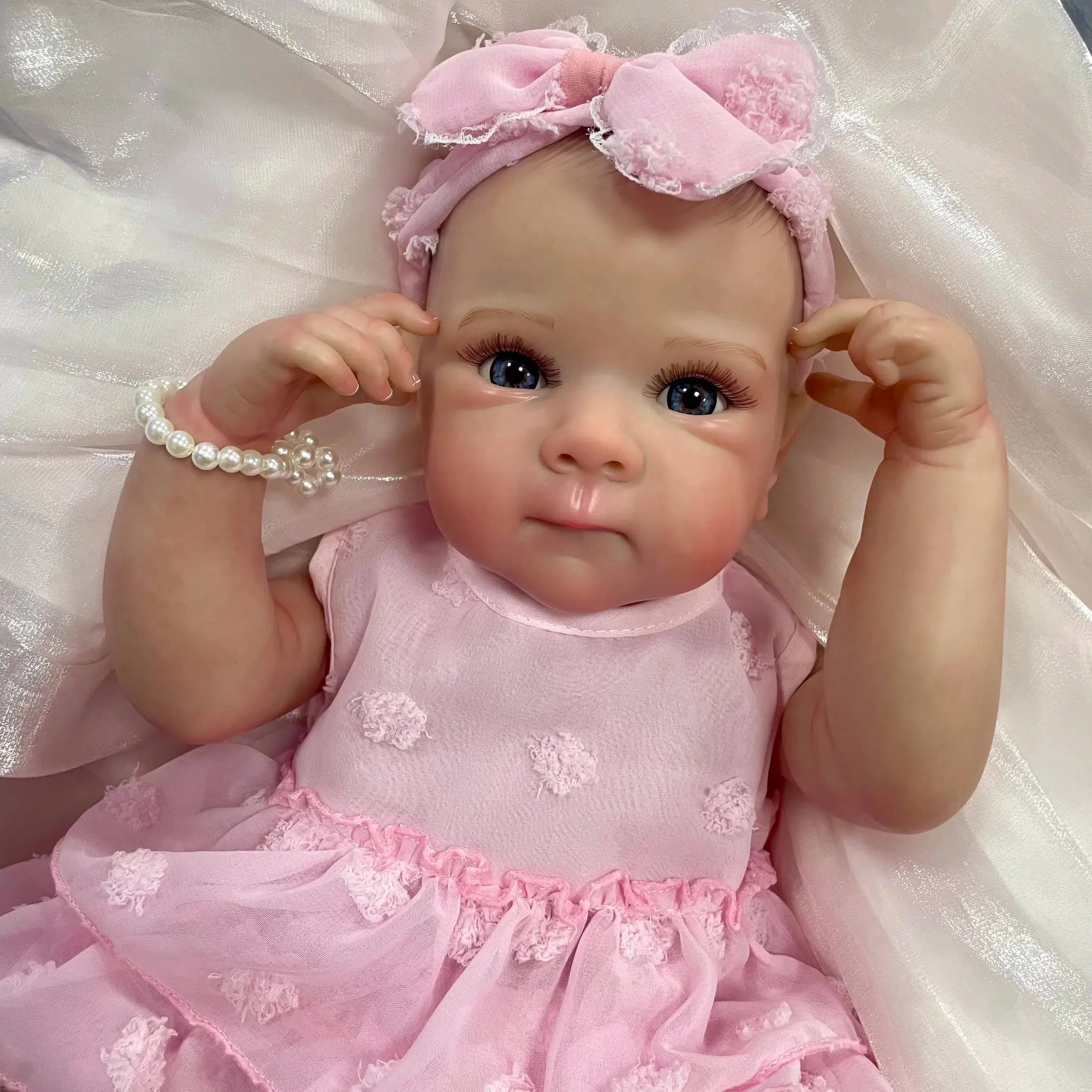 18 Inch Lily Full Body Soft Silicone Vinyl Girl Reborn Baby