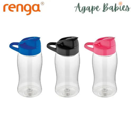 [2-Pack] Renga Lidya Tritan Water Bottle - 500ML - 3 Variant