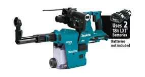 2021 Makita 36V (18V X2) LXT® Brushless 1-1/8" AVT® Rotary Hammer, SDS-PLUS, w/ HEPA Dust Extractor, AFT®, AWS®