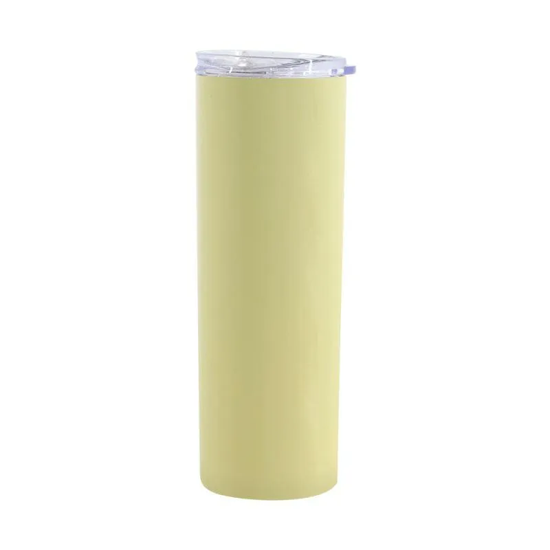 20oz Stainless Steel Tumbler - Yellow