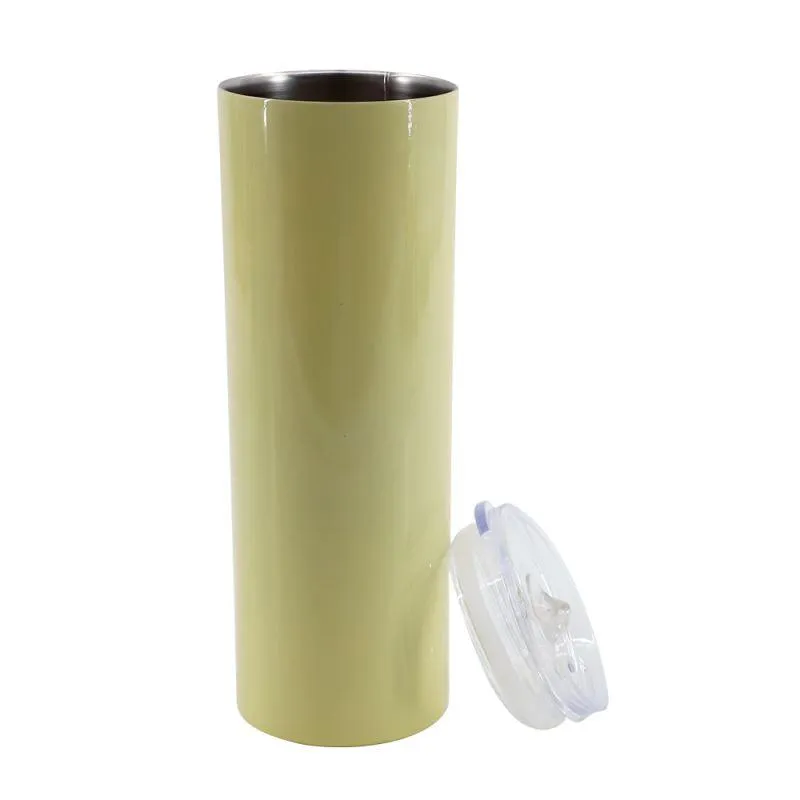 20oz Stainless Steel Tumbler - Yellow