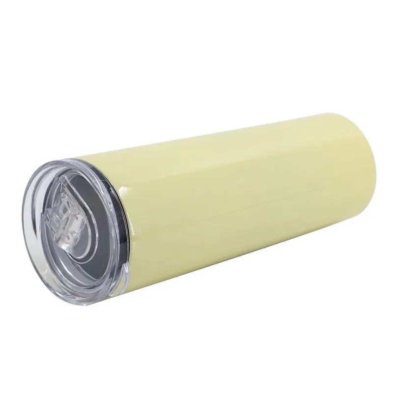 20oz Stainless Steel Tumbler - Yellow