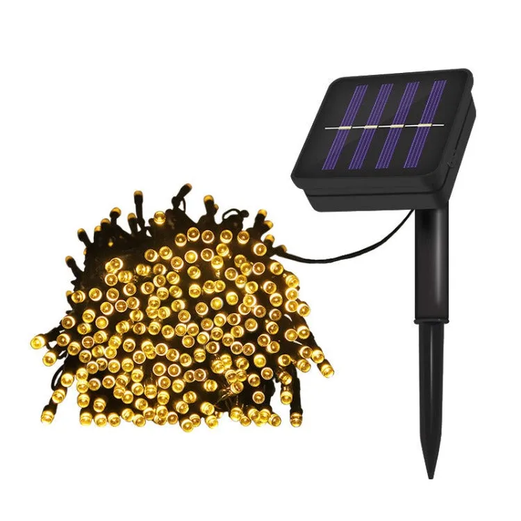 22m Garden Outdoor Solar String Lights | Warm