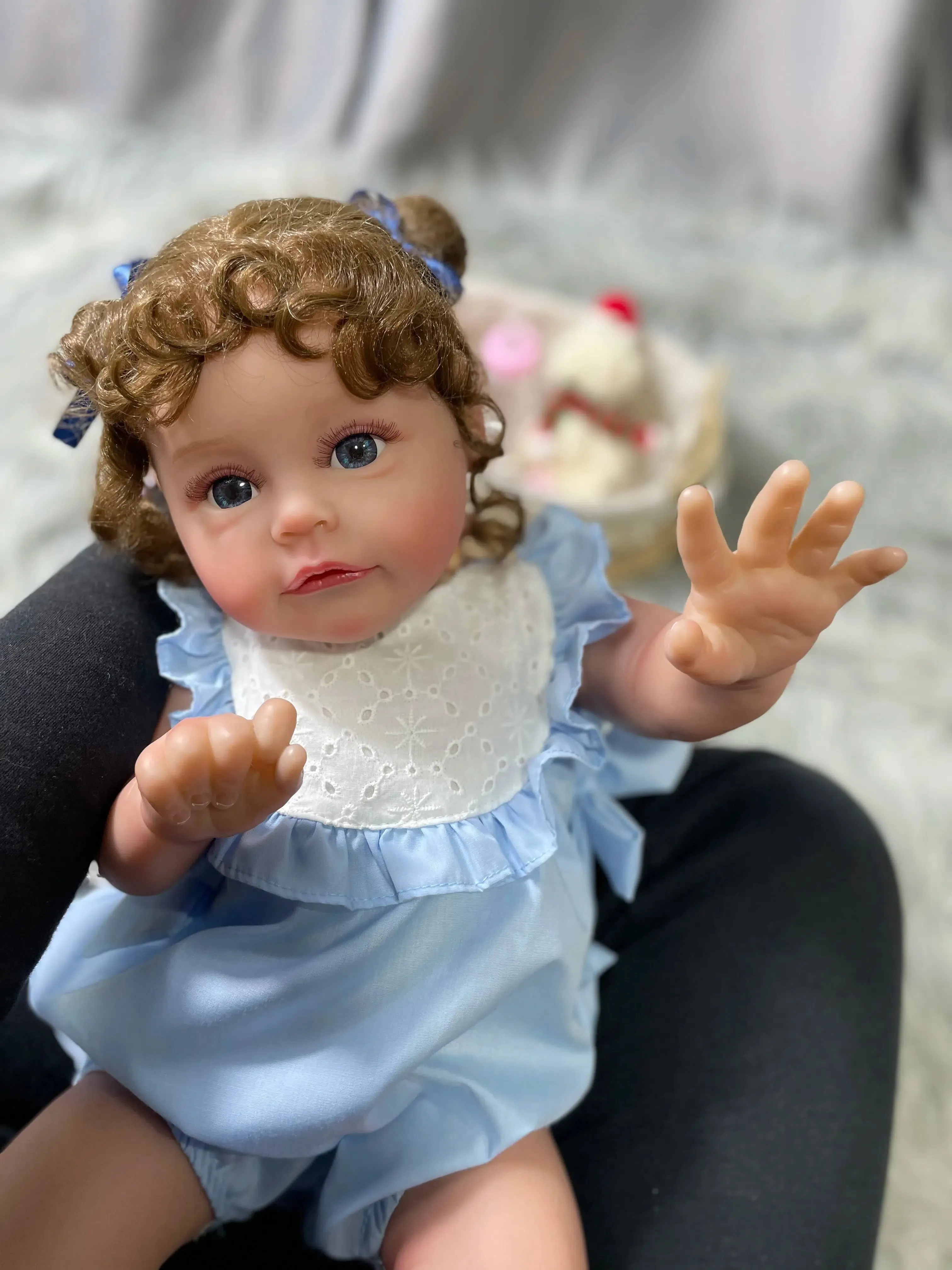 24-Inch Already Painted Finished Doll - Reborn Baby Girl Princess Sue-Sue