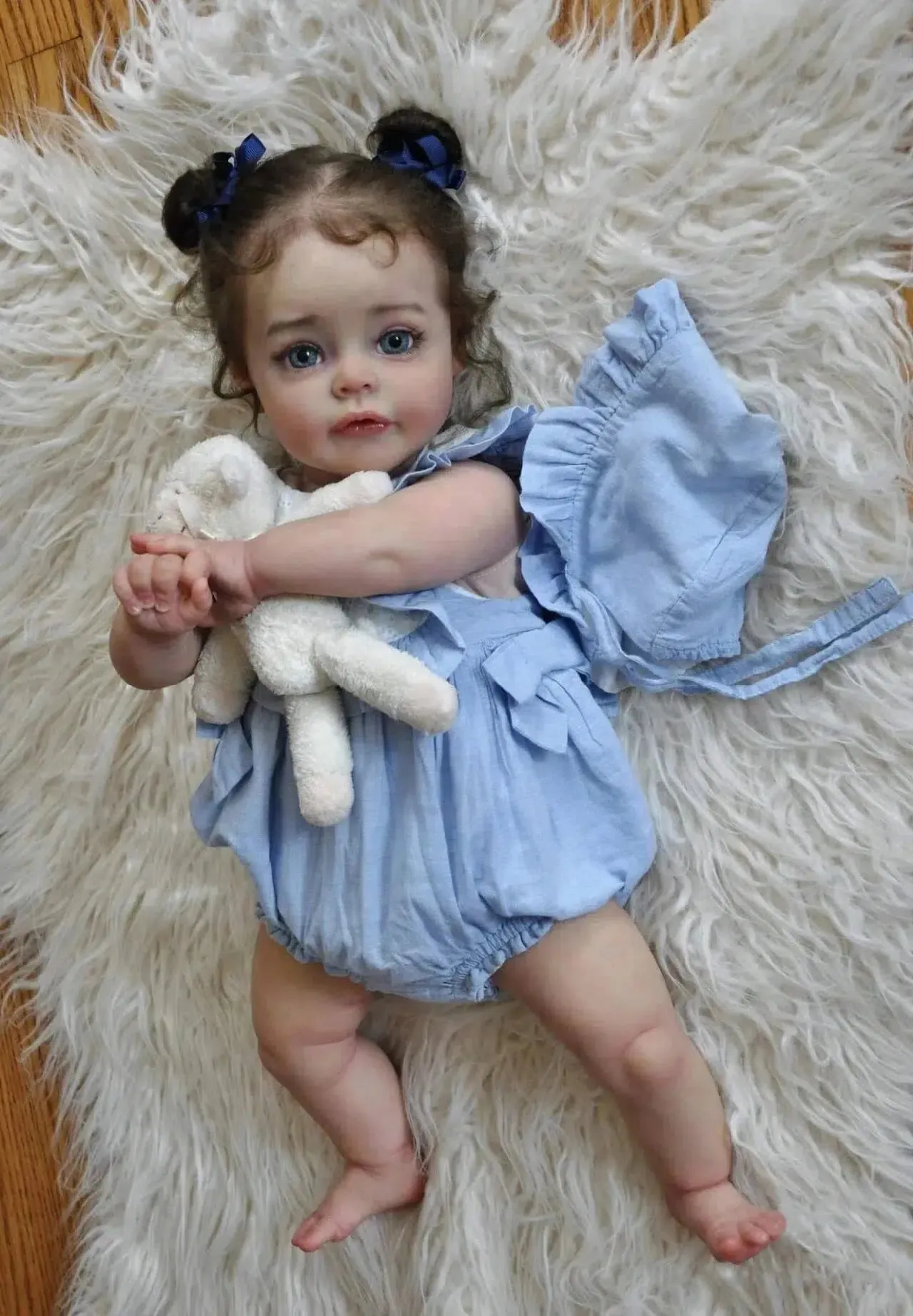 24-Inch Already Painted Finished Doll - Reborn Baby Girl Princess Sue-Sue