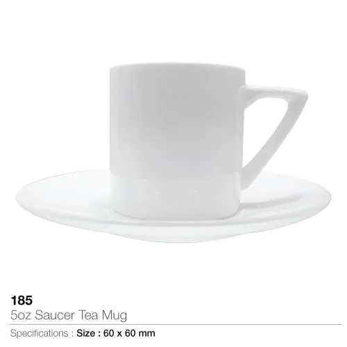 5 Oz- saucer tea mug