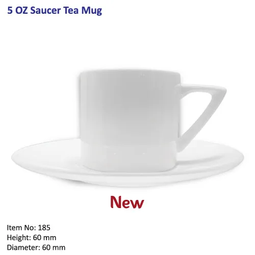 5 Oz- saucer tea mug