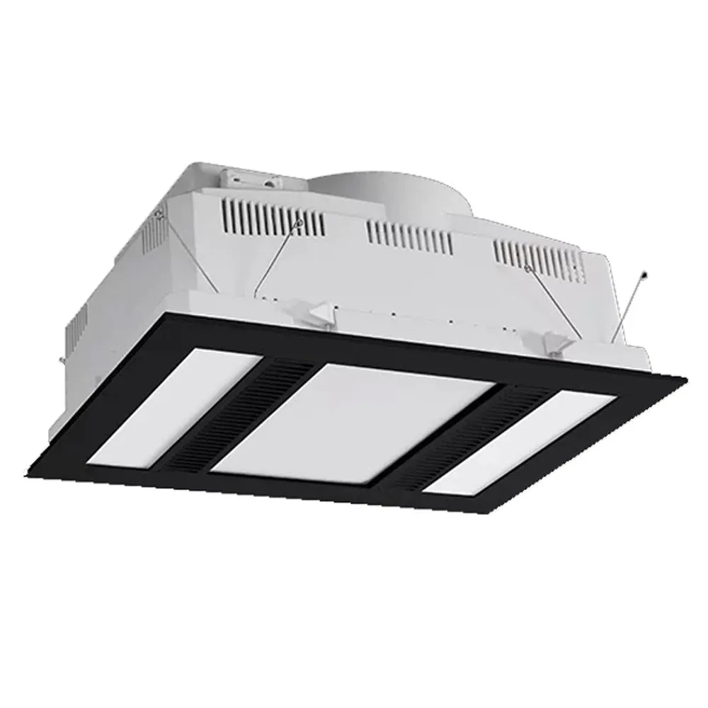 500 m³/hr Phoenix 3-in-1 Bathroom Heater, Exhaust Fan and CCT LED Light in Black or White