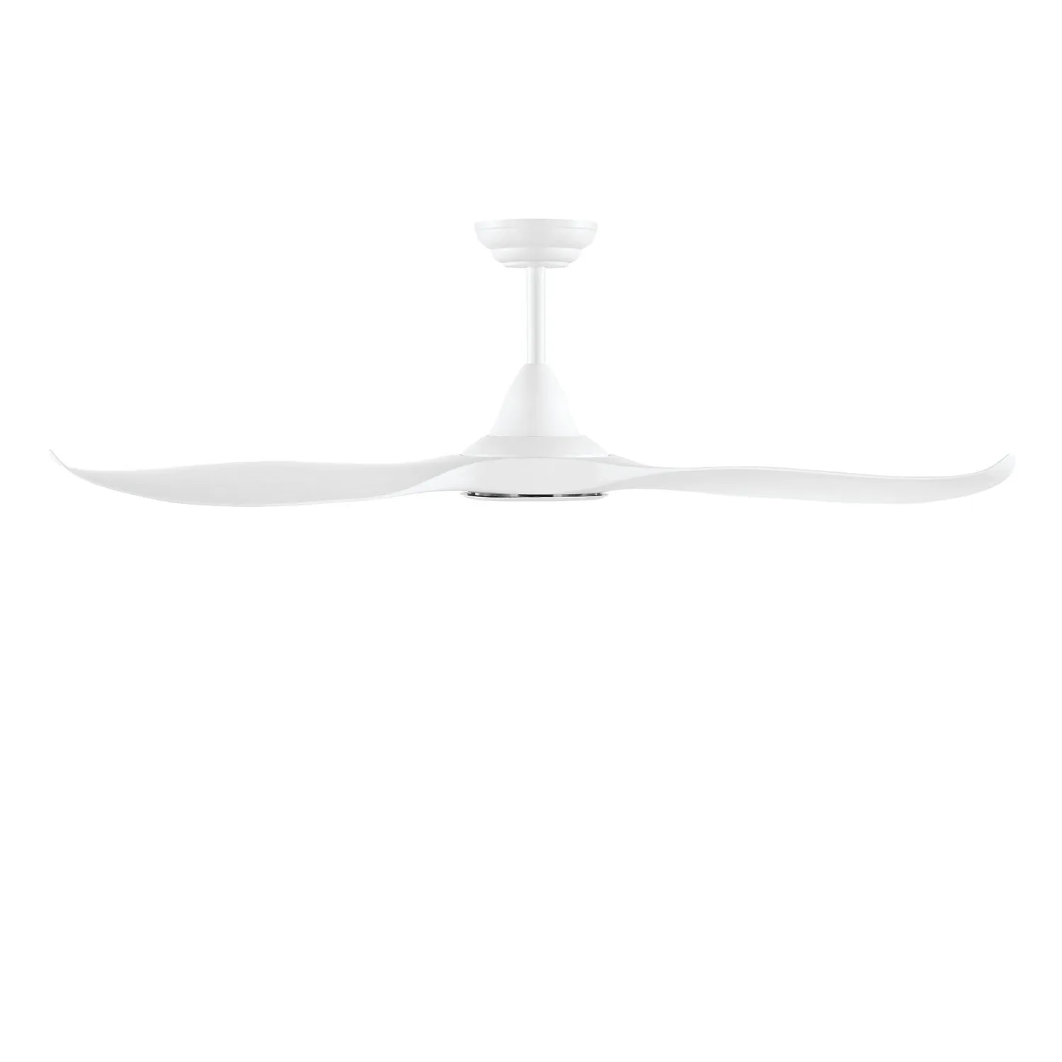 52" Noosa DC Ceiling Fan Black, White, Titanium w/ Light 202969, 202971, 204747 Eglo Lighting