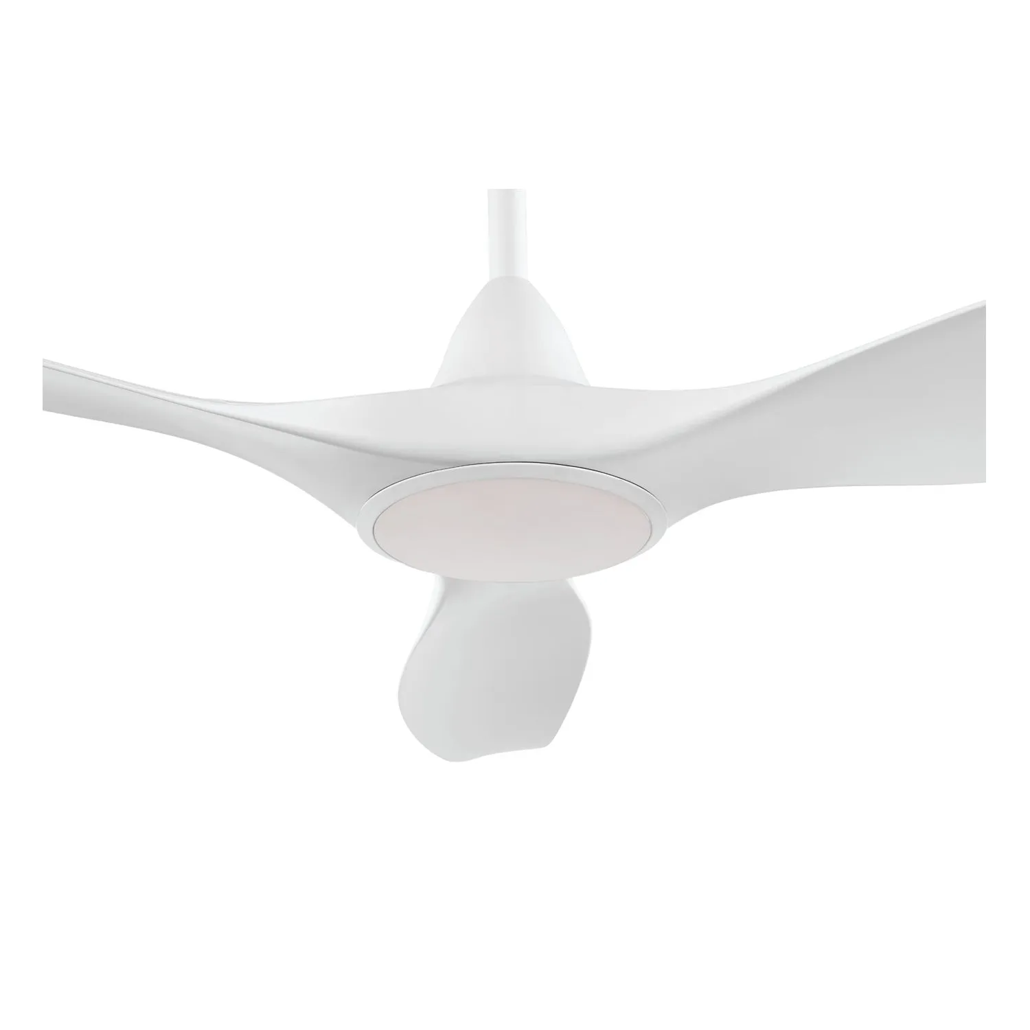 52" Noosa DC Ceiling Fan Black, White, Titanium w/ Light 202969, 202971, 204747 Eglo Lighting