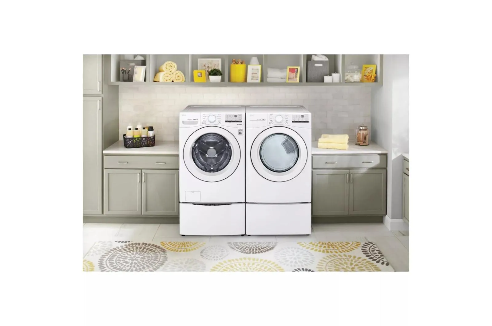 7.4 cu. ft. Ultra Large Capacity Gas Dryer - (DLG3401W)