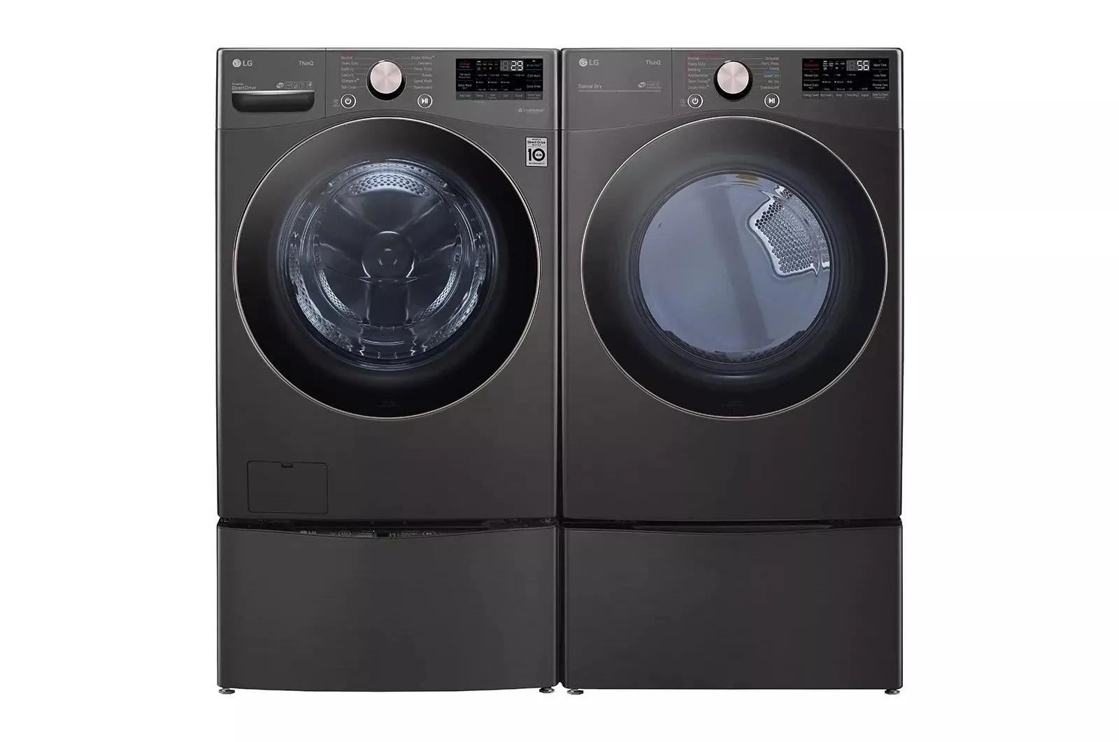 7.4 cu. ft. Ultra Large Capacity Smart wi-fi Enabled Front Load Electric Dryer with TurboSteam(TM) and Built-In Intelligence - (DLEX4000B)