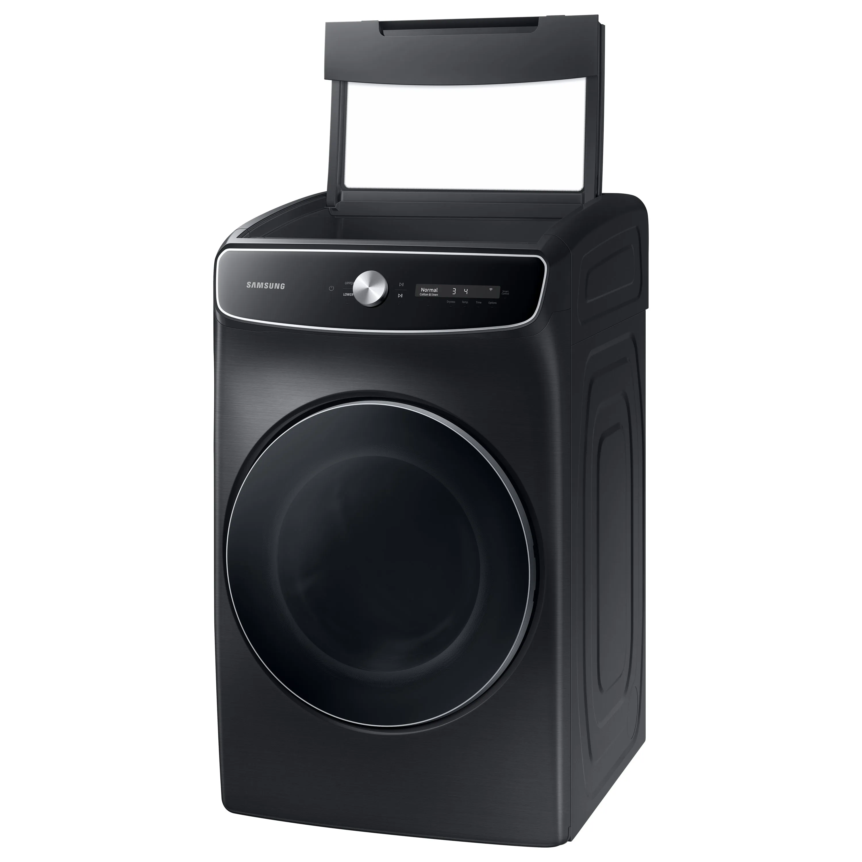 7.5 cu. ft. Smart Dial Electric Dryer with FlexDry(TM) and Super Speed Dry in Brushed Black - (DVE60A9900V)