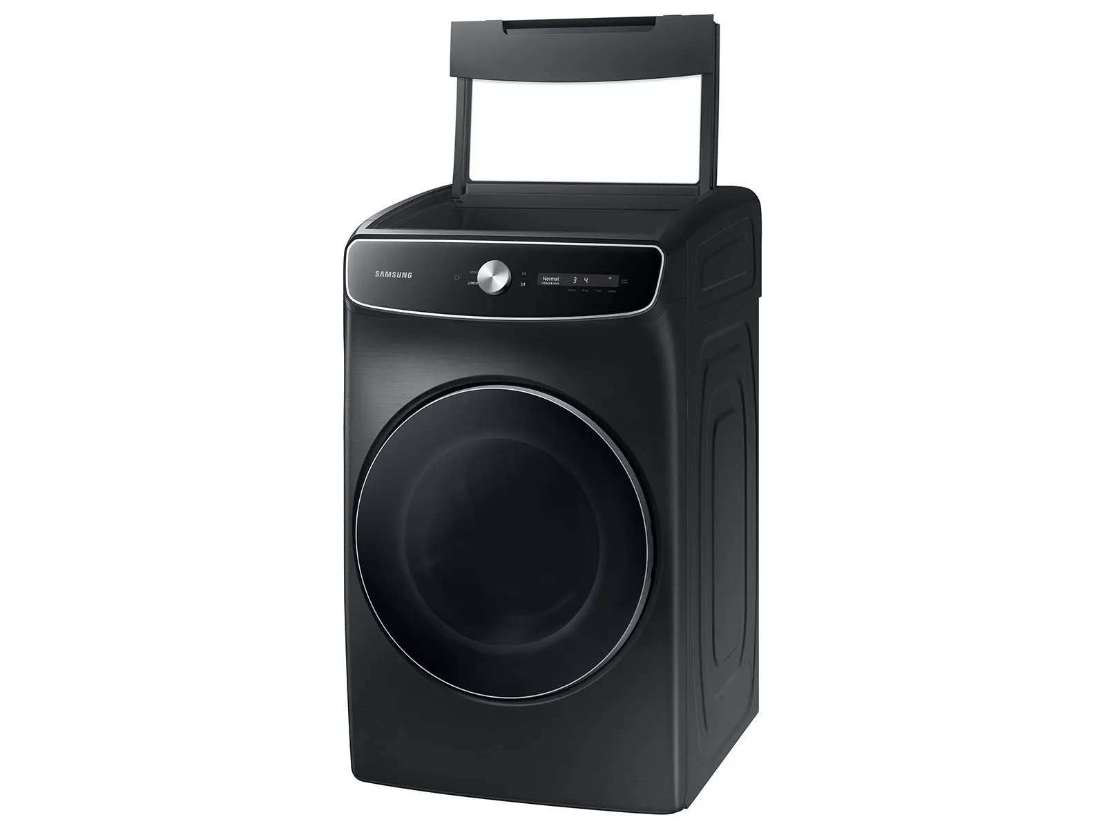 7.5 cu. ft. Smart Dial Electric Dryer with FlexDry(TM) and Super Speed Dry in Brushed Black - (DVE60A9900V)