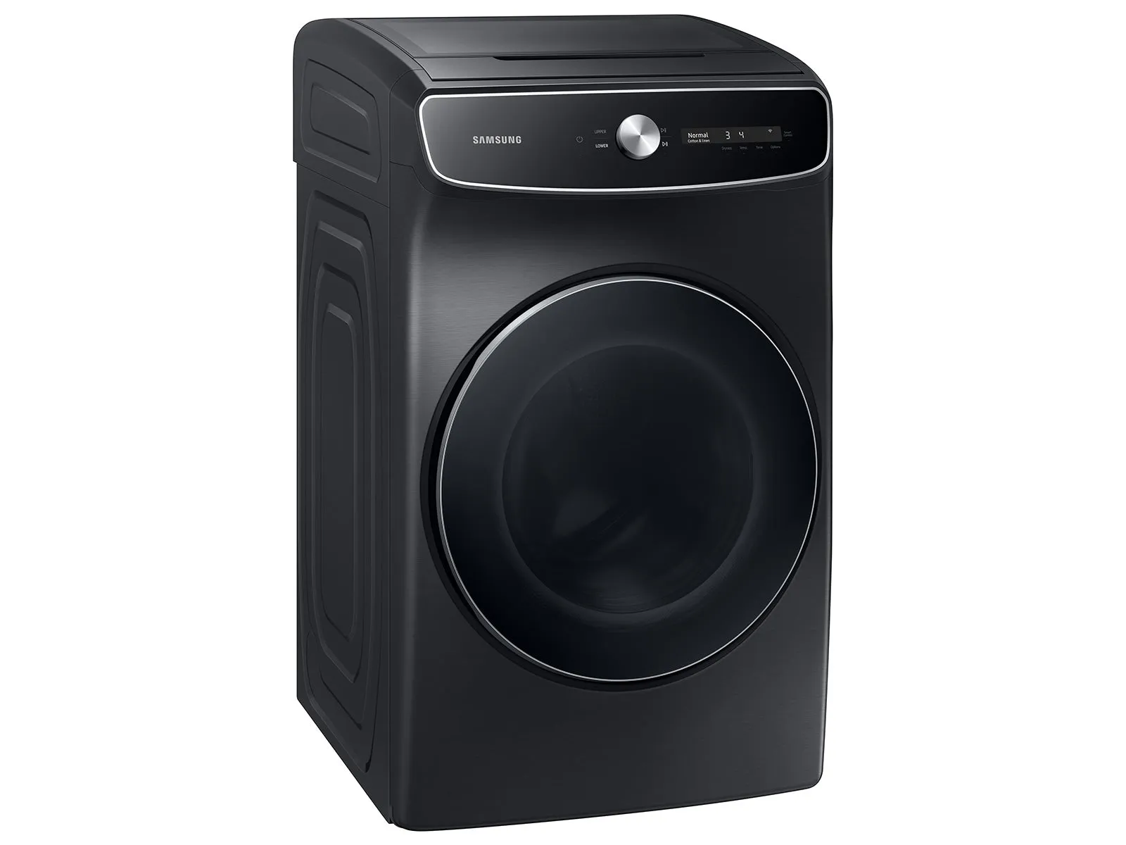 7.5 cu. ft. Smart Dial Electric Dryer with FlexDry(TM) and Super Speed Dry in Brushed Black - (DVE60A9900V)