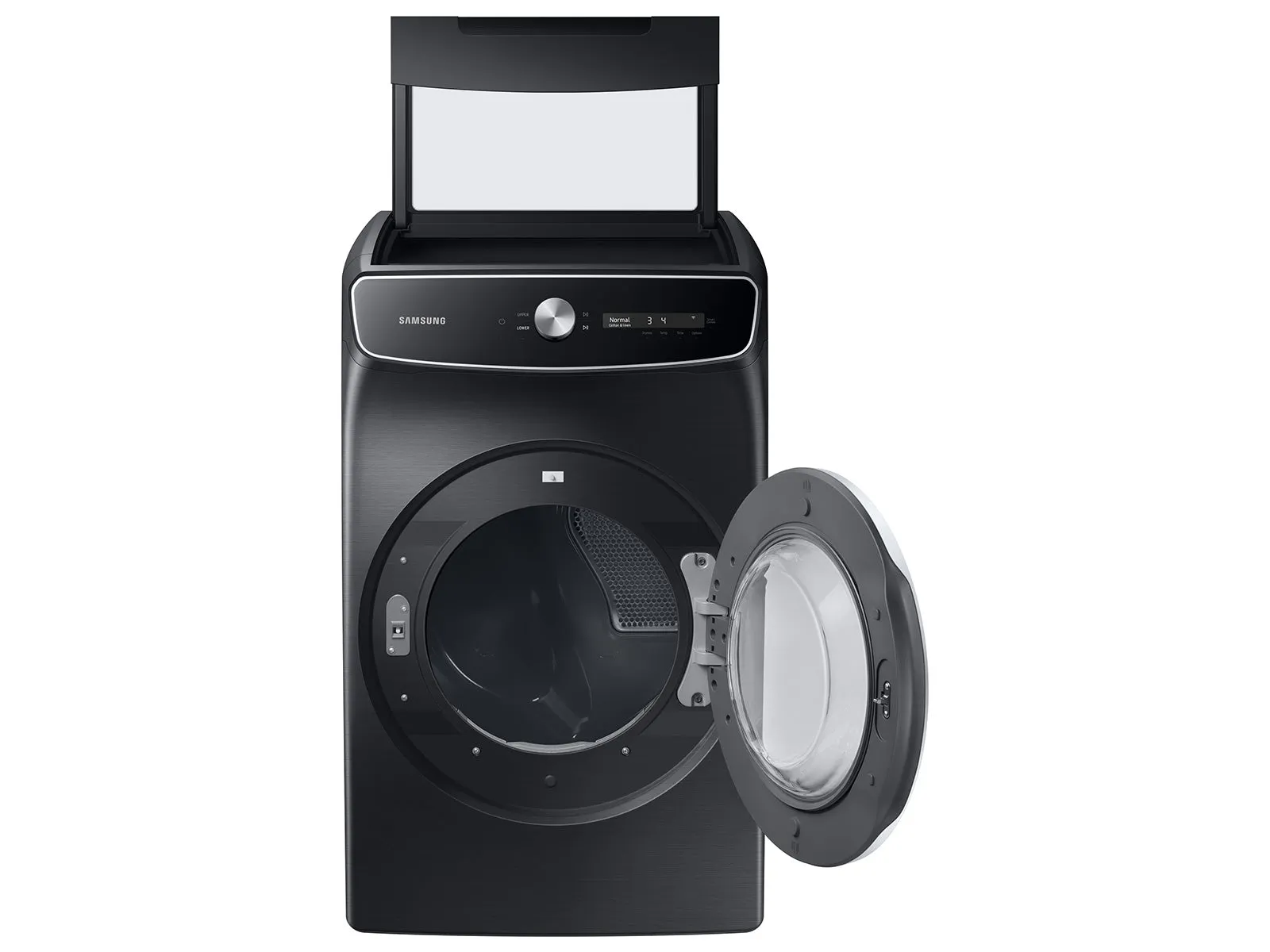 7.5 cu. ft. Smart Dial Electric Dryer with FlexDry(TM) and Super Speed Dry in Brushed Black - (DVE60A9900V)