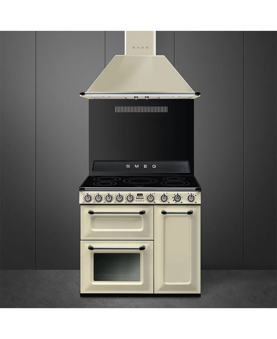 90cm Victoria Range Cooker with Induction Hob | Cream Gloss Finish