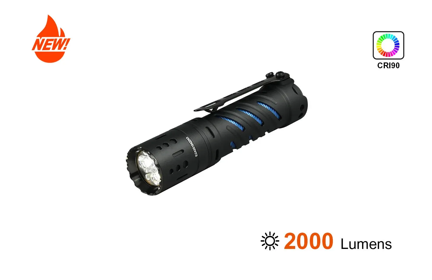 Acebeam E70 MINI High-CRI EDC 18650 LED Flashlight