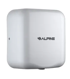 Alpine ALP400-20-WHI Hemlock High Speed, Commercial Hand Dryer, White, 220/240V