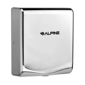 Alpine ALP405-10-CHR Willow High Speed Commercial Hand Dryer, 120V, Chrome