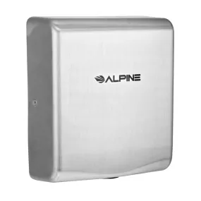 Alpine ALP405-10-SSB Willow High Speed Commercial Hand Dryer, 120V, Stainless Steel