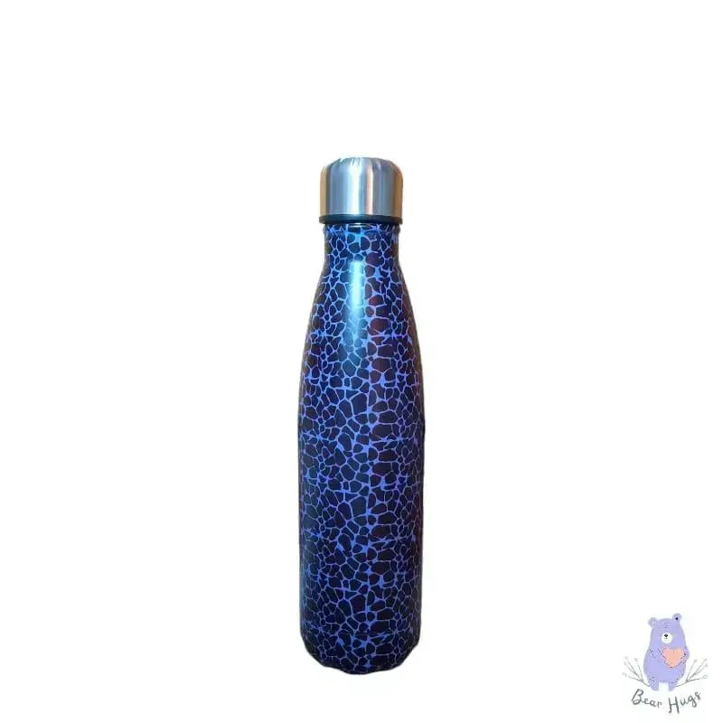 Animal Print Cola Metal Water Bottle (500 ml)