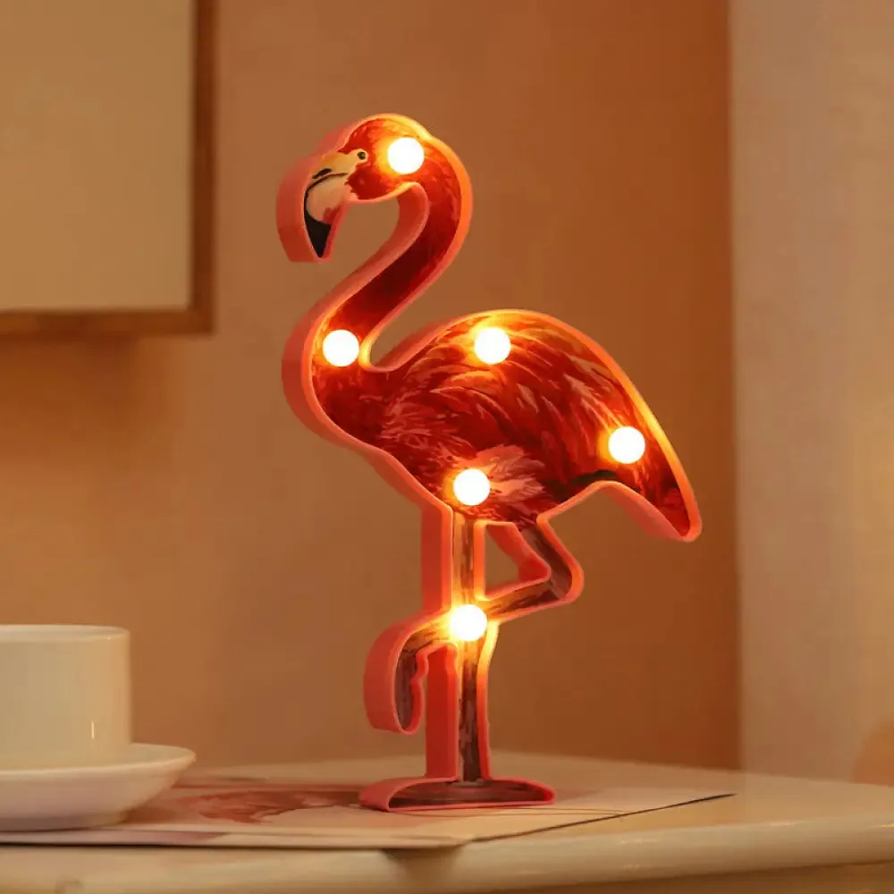 Animal-Shaped LED Nightstand Lamp for Bedroom Decor