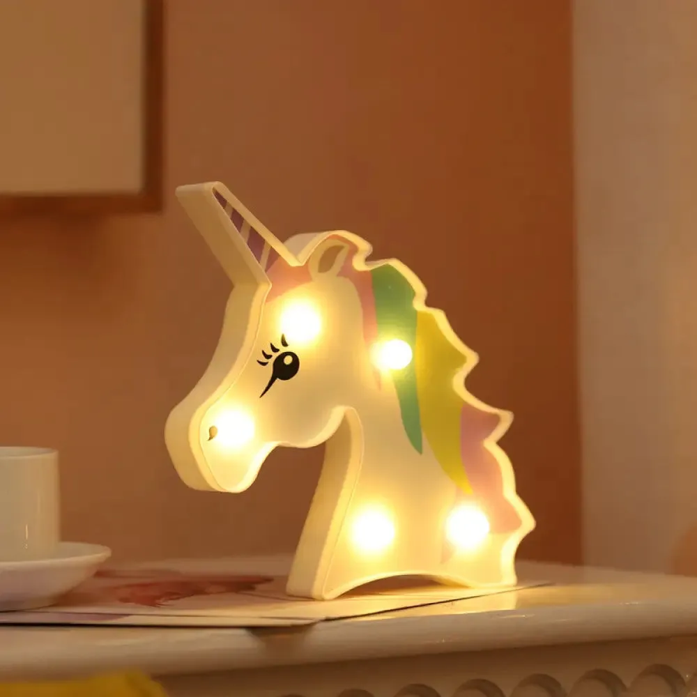 Animal-Shaped LED Nightstand Lamp for Bedroom Decor