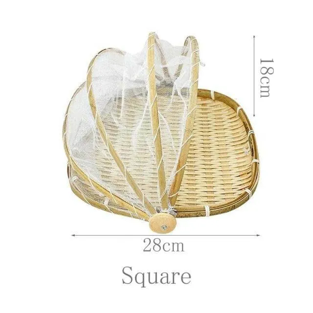 Anti-mosquito Food Serving Tent Basket Tray