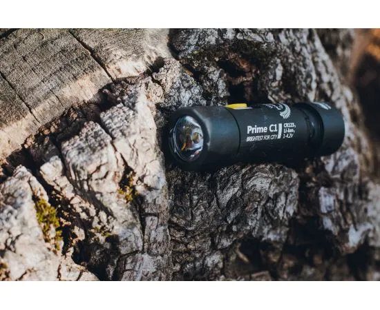 Armytek Prime C1 Magnet USB 18350 / XP-L Warm / 900 lm / TIR 20Â°:80Â° / 1x18350 or 1xRCR123