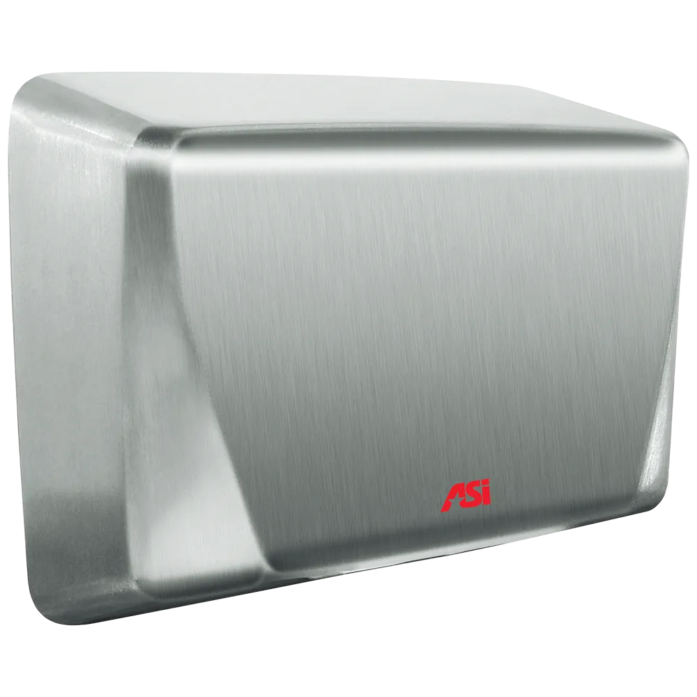 ASI Turbo Ada - 0199-2-93 Surface Mounted High-Speed Dryer 208-240V) - Ada Compliant. Satin Stainless