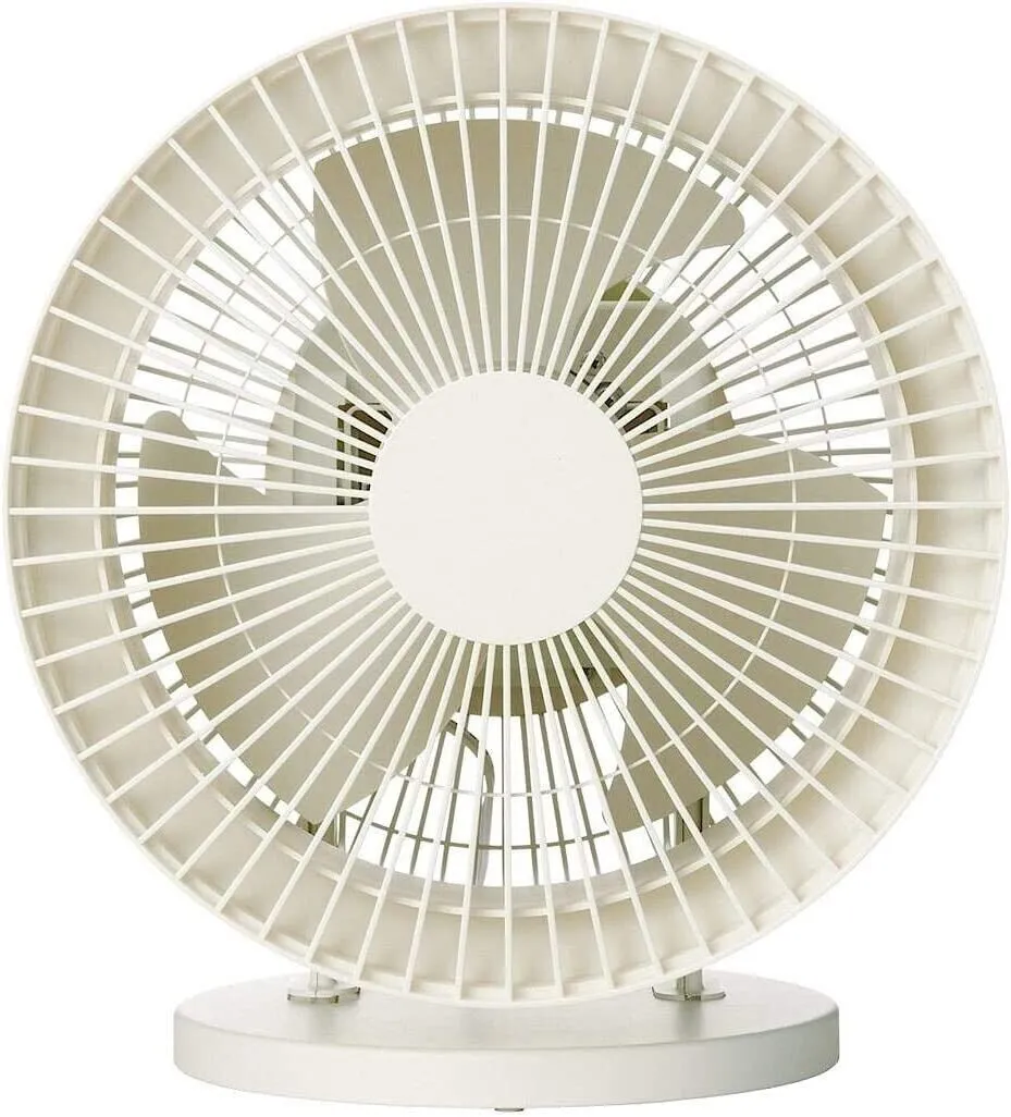 AT-CF26R White MUJI Circulator Low Noise Fan, Large Airflow Type AC100V