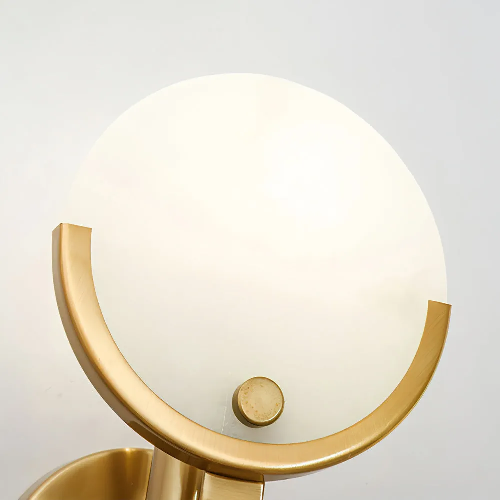 Ava Brass Wall Lamp