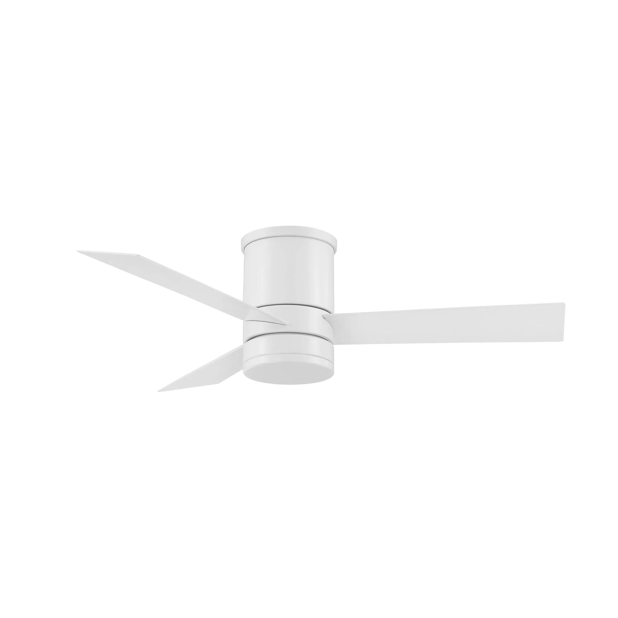 Axis Indoor/Outdoor 3-Blade 44" Smart Flush Mount Ceiling Fan with LED Light Kit and Remote Control