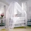 Baby Canopy/Mosquito Net for Cot kids Baby Bed Four Poster Crib Netting Hanging Dom Round top mosquito net portable mosquito net