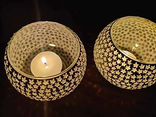 Beautiful Glass Candle Holder//Diwali Decoration//Glass Diya//Pooja//Home Decor//Parties//