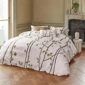 Bedding House Van Gogh Plum Blossoms Cotton Sateen Sand Quilt Cover Set