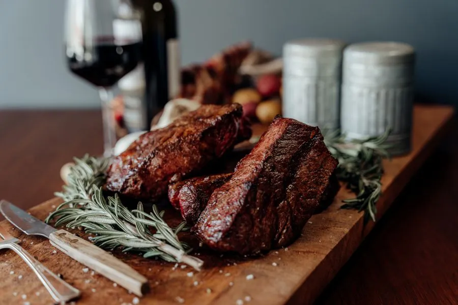 Beef Flat Iron Steaks - 4 (8.5oz) steaks