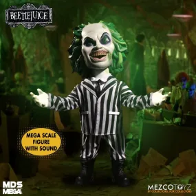 Beetlejuice Designer Series Mega Scale Talking Figure 15"