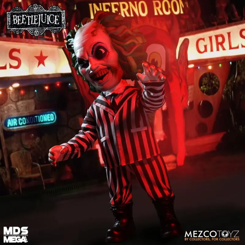 Beetlejuice Designer Series Mega Scale Talking Figure 15"