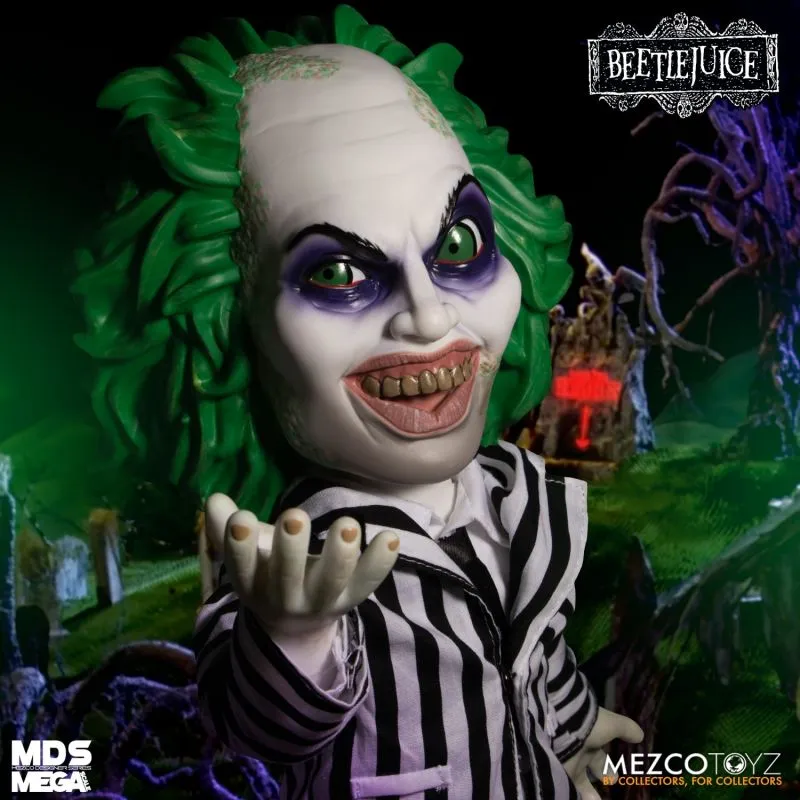 Beetlejuice Designer Series Mega Scale Talking Figure 15"