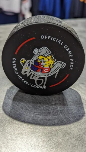 Ben West Autographed Puck