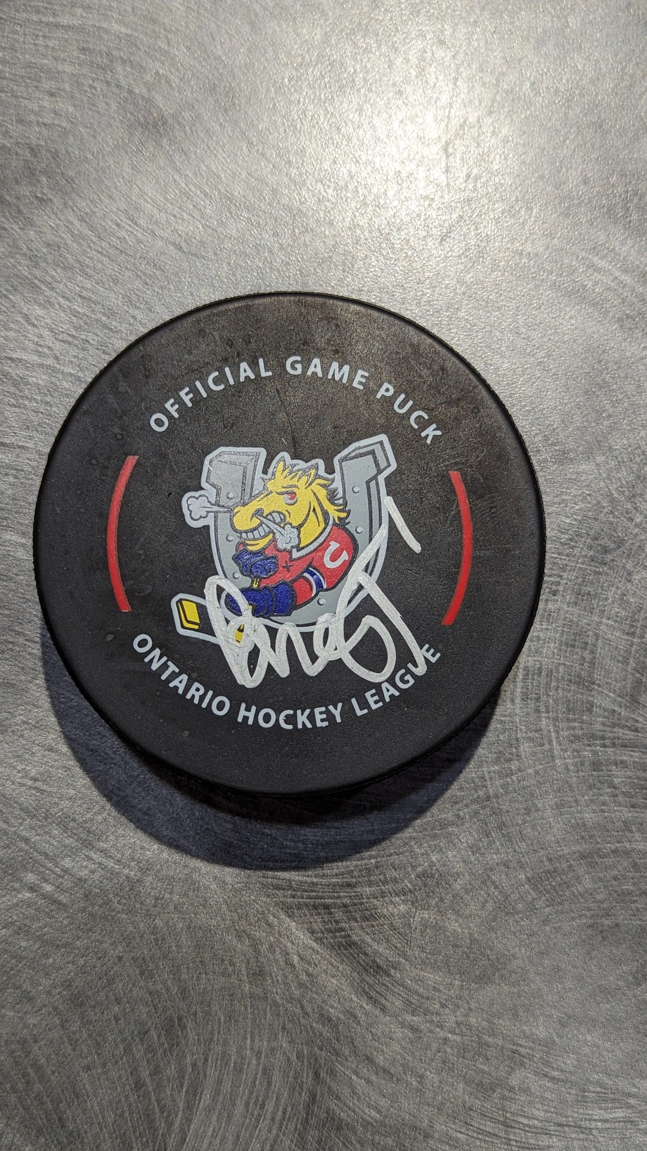 Ben West Autographed Puck