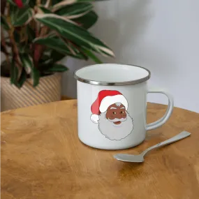 Black Santa Camper Mug