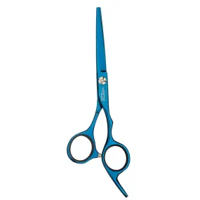 Blue Titanium Razor Scissors 5.5 Hair Shear  - Vertix Professional