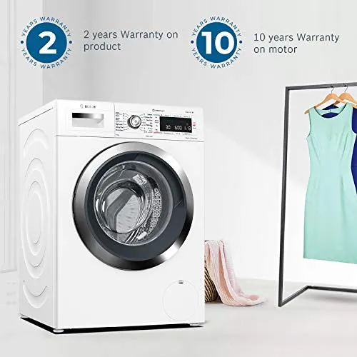 Bosch 9 kg Inverter Fully-Automatic Front Loading Washing Machine (WAW28790IN, White, Inbuilt Heater)