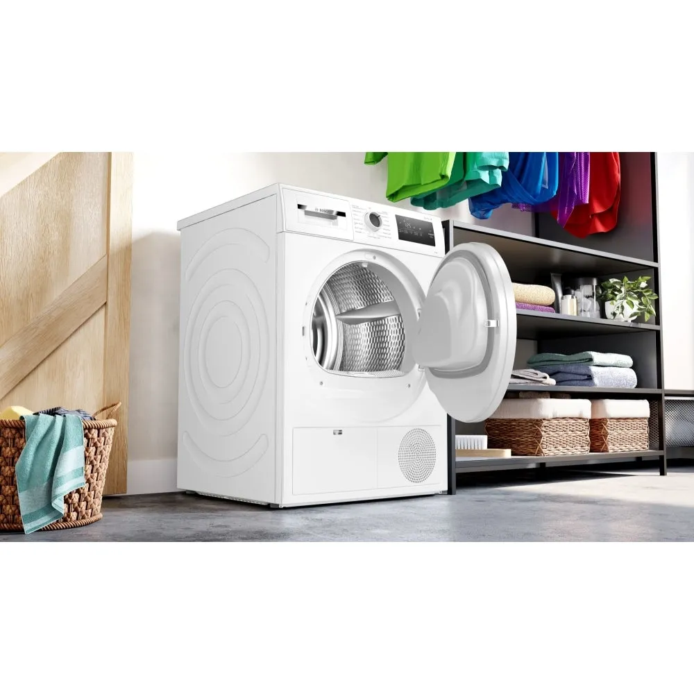 Bosch WTN83202GB Series 4 8Kg Condenser Tumble Dryer White