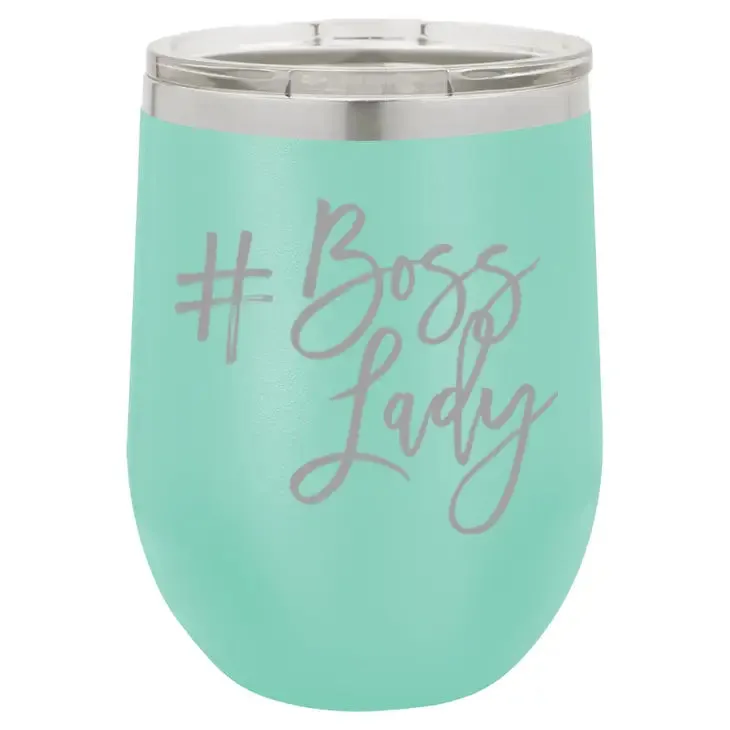 Boss Lady Wine Tumbler