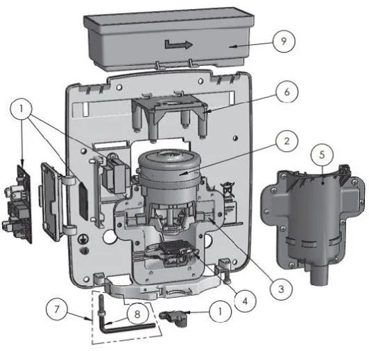 Bradley Part # P15-497 Dryer Controls with Sensor and Transformer